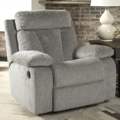 Ashley Furniture Mitchiner - Fog - Rocker Recliner 10 Ashley Furniture Mitchiner - Fog - Rocker Recliner