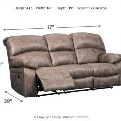 Ashley Furniture Dunwell - Handsome Crackle - Power Reclining Sofas Reclining Furniture 20 Ashley Furniture Dunwell - Handsome Crackle - Power Reclining Sofas Reclining Furniture