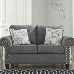 Ashley Furniture Agleno - Charcoal - Loveseat