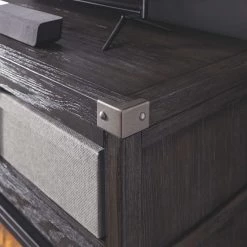 Signature Design By Ashley® Todoe - Gray - 2 Pc. - 65" Tv Stand With Wide Fireplace Insert 11 Signature Design By Ashley® Todoe - Gray - 2 Pc. - 65