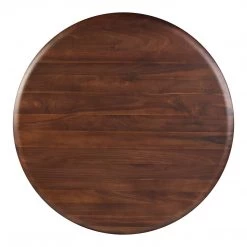 Moe's Home Collection Malibu Round Dining Table Walnut Tables