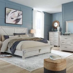 Signature Design By Ashley® Beds Brashland - Best In Class - California Panel Bed With Bench Footboard 11 Signature Design By Ashley® Beds Brashland - Best In Class - California Panel Bed With Bench Footboard