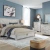 Signature Design By Ashley® Brashland - Best In Class - Dresser, Mirror, Panel Bed With Bench Footboard Bedroom Sets 1 Signature Design By Ashley® Brashland - Best In Class - Dresser, Mirror, Panel Bed With Bench Footboard Bedroom Sets