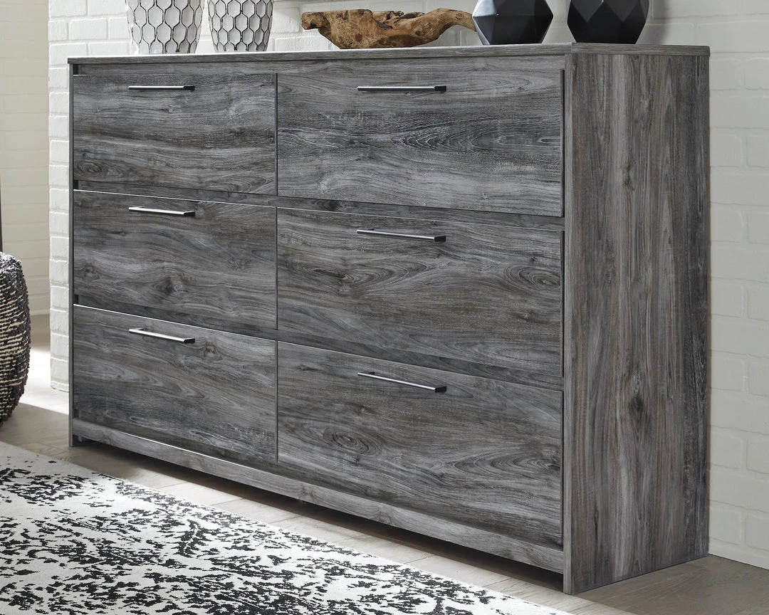Signature Design By Ashley® Baystorm - Gray - 5 Pc. - Dresser, Chest, Mirror, King Panel Bed Bedroom Sets 8 Signature Design By Ashley® Baystorm - Gray - 5 Pc. - Dresser, Chest, Mirror, King Panel Bed Bedroom Sets