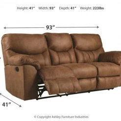 Ashley Furniture Reclining Furniture Boxberg - Soft Upholstery - Power Reclining Sofas