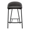 Moe's Home Collection Stools Soco Counter Stool Charcoal 1 Moe's Home Collection Stools Soco Counter Stool Charcoal