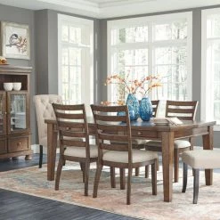 Ashley Furniture Tripton - Linen - Dining UPH Side Chair (2/CN) Chairs