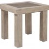 Ashley Furniture Hennington - Light Brown - Rectangular End Table
