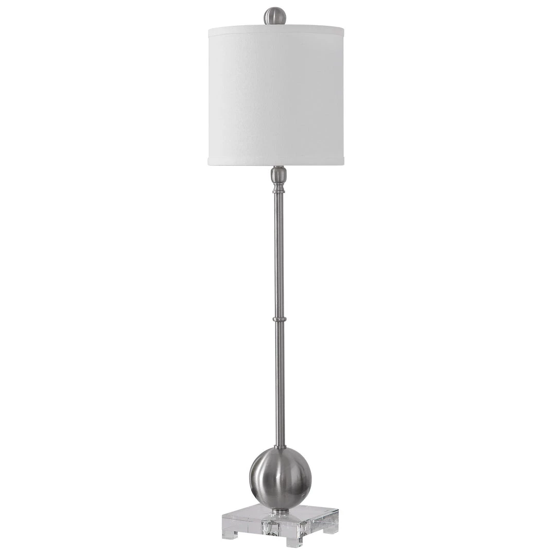 Accessories Uttermost Laton Silver Buffet Lamp 9 Accessories Uttermost Laton Silver Buffet Lamp