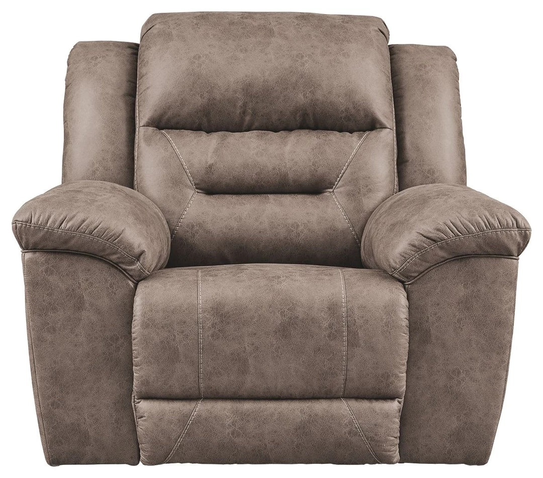 Ashley Furniture Reclining Furniture Stoneland - Channel-stitched Back - Power Recliners 17 Ashley Furniture Reclining Furniture Stoneland - Channel-stitched Back - Power Recliners
