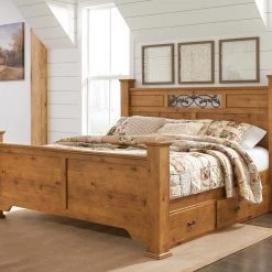 Signature Design By Ashley® Bittersweet - Light Ultimate Best In Class Dresser, Mirror, Poster Bed