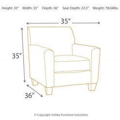 Ashley Furniture Creeal - Ink - Accent Chair