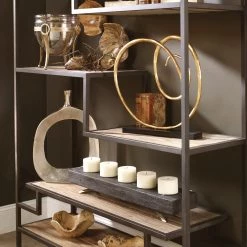 Table Decor Uttermost Callum Wooden Candleholder