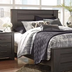 Signature Design By Ashley® Brinxton - Charcoal - Panel Bed