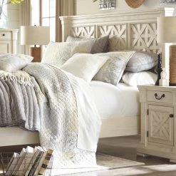 Ashley Furniture Bolanburg - Antique Brown Light - One Drawer Night Stand