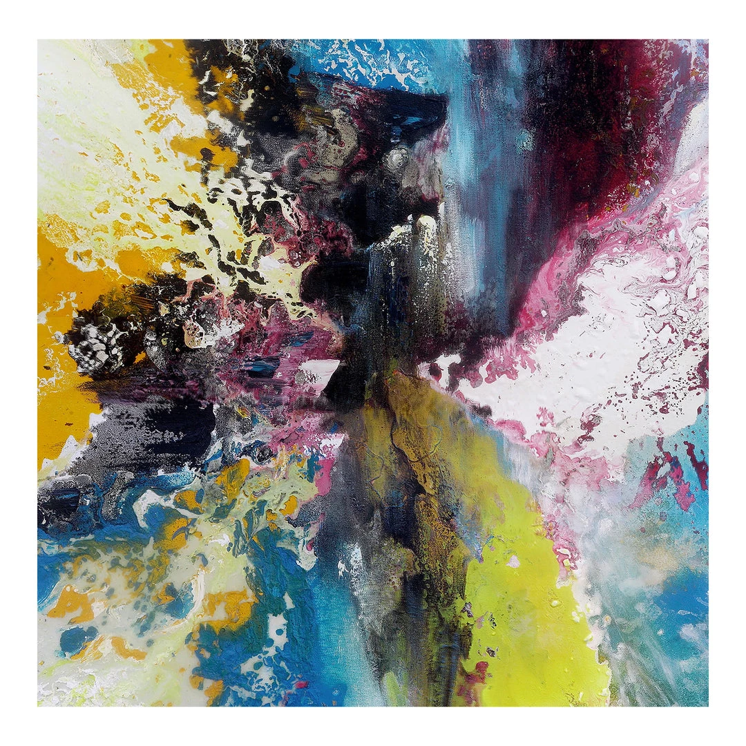 Moe's Home Collection Accessories Color Patch Wall Décor W/frame 4 Moe's Home Collection Accessories Color Patch Wall Décor W/frame