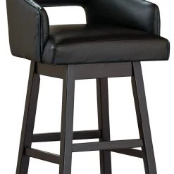 Ashley Furniture Stools Tallenger - Dark Ultimate Best In Class UPH Swivel Barstool (2/CN)