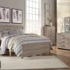 Signature Design By Ashley® Culverbach - Gray - Dresser, Mirror, Chest, Panel Bed Bedroom Sets