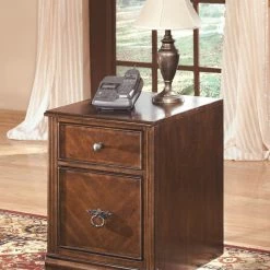 Ashley Furniture Cabinets Hamlyn - Medium Brown - File Cabinet 10 Ashley Furniture Cabinets Hamlyn - Medium Brown - File Cabinet