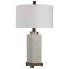 Accessories Uttermost Irie Crackled Taupe Table Lamp