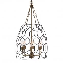 Uttermost Halstead 6 Light Farmhouse Pendant Accessories