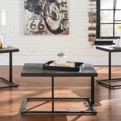 Ashley Furniture Airdon - Bronze Finish - Occasional Table Set (3/cn) Tables 9 Ashley Furniture Airdon - Bronze Finish - Occasional Table Set (3/cn) Tables