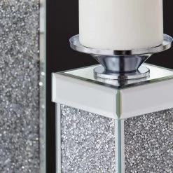 Ashley Furniture Table Decor Charline - Metallic - Candle Holder Set (2/cn) - Plain