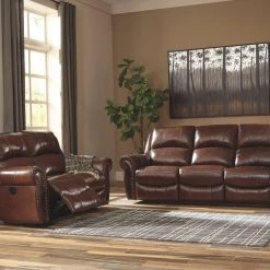 Ashley Furniture Bingen - Harness - Reclining Power Loveseat Reclining Furniture