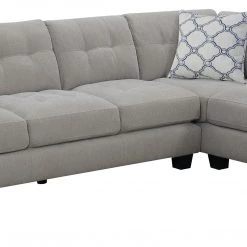 Emerald Home Ryder Sectional Chofa, Dove Gray 11 Emerald Home Ryder Sectional Chofa, Dove Gray