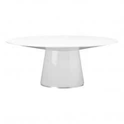 Moe's Home Collection Tables Otago Oval Dining Table White