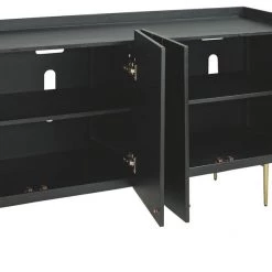 Ashley Furniture Cabinets Brentburn - Black/gold Finish - Accent Cabinet 15 Ashley Furniture Cabinets Brentburn - Black/gold Finish - Accent Cabinet