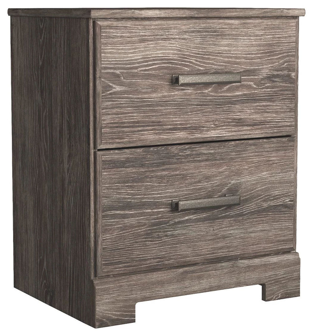 Ashley Furniture Nightstands Ralinksi - Gray - Two Drawer Night Stand 3 Ashley Furniture Nightstands Ralinksi - Gray - Two Drawer Night Stand
