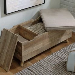 Signature Design By Ashley® Benches Gerdanet - Beige - Storage Bench