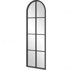 Uttermost Amiel Black Arch Window Mirror Accessories