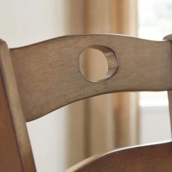 Ashley Furniture Hazelteen - Medium Brown - Square Counter Tbl Set (5/cn) 15 Ashley Furniture Hazelteen - Medium Brown - Square Counter Tbl Set (5/cn)