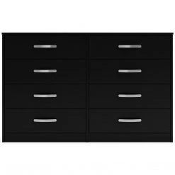 Ashley Furniture Finch - Black - Eight Drawer Dresser Dressers