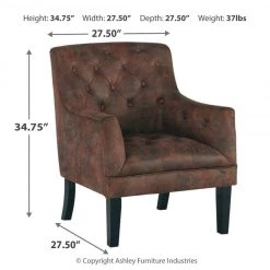 Ashley Furniture Chairs Drakelle - Mahogany - Accent Chair