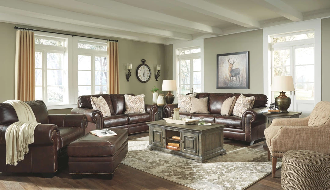 Ashley Furniture Roleson - Dark Brown - Loveseat Loveseats 7 Ashley Furniture Roleson - Dark Brown - Loveseat Loveseats