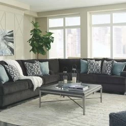 Ashley Furniture Diedrick - Gray/black - Lantern Set (2/cn)