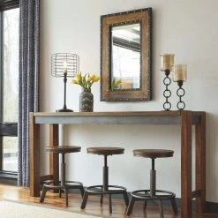 Ashley Furniture Torjin - Dark Brown - Long Counter Table