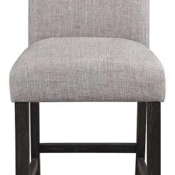 Signature Design By Ashley® Stools Jeanette - Gray/dark Brown - Upholstered Barstool (2/cn)
