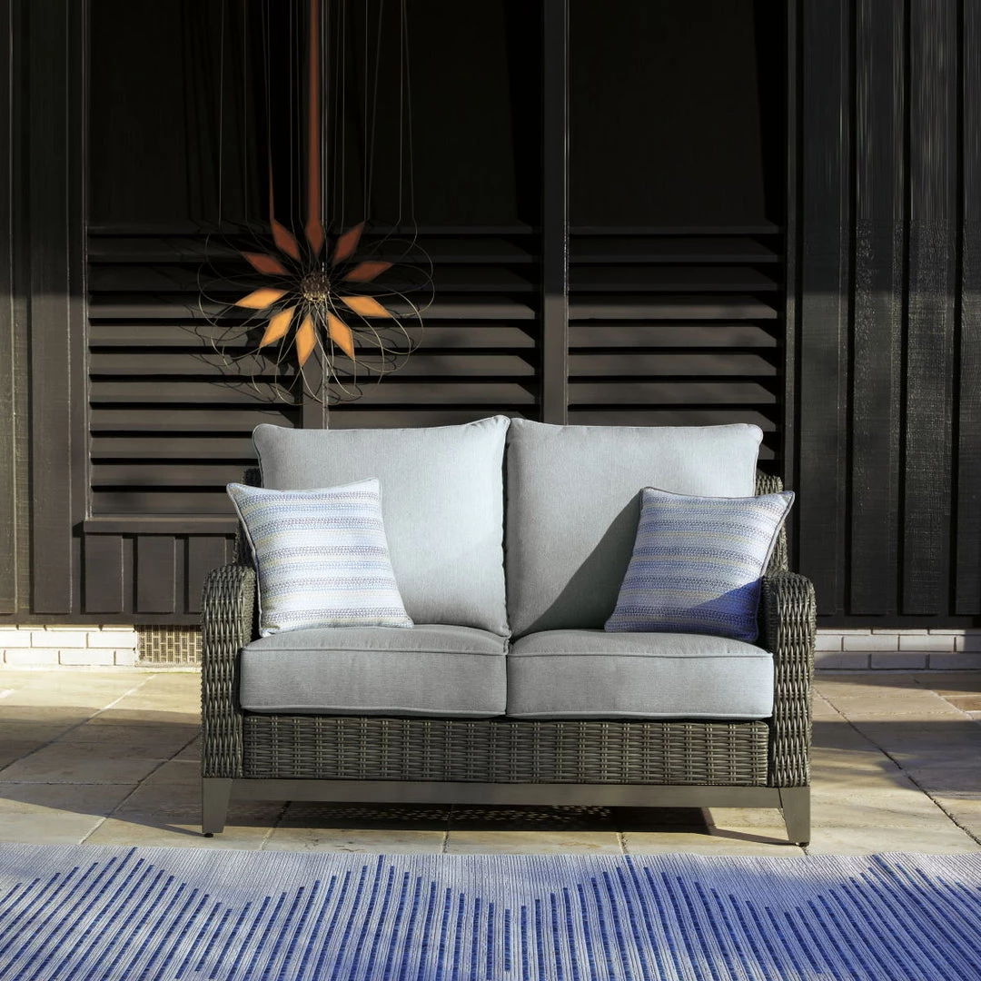 Signature Design By Ashley® Outdoor Sets Elite Park - Gray - 4 Pc. - Lounge Set 12 Signature Design By Ashley® Outdoor Sets Elite Park - Gray - 4 Pc. - Lounge Set