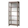 Bookcases Uttermost Delancey Weathered Oak Etagere
