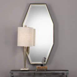 Uttermost Savion Gold Octagon Mirror Accessories