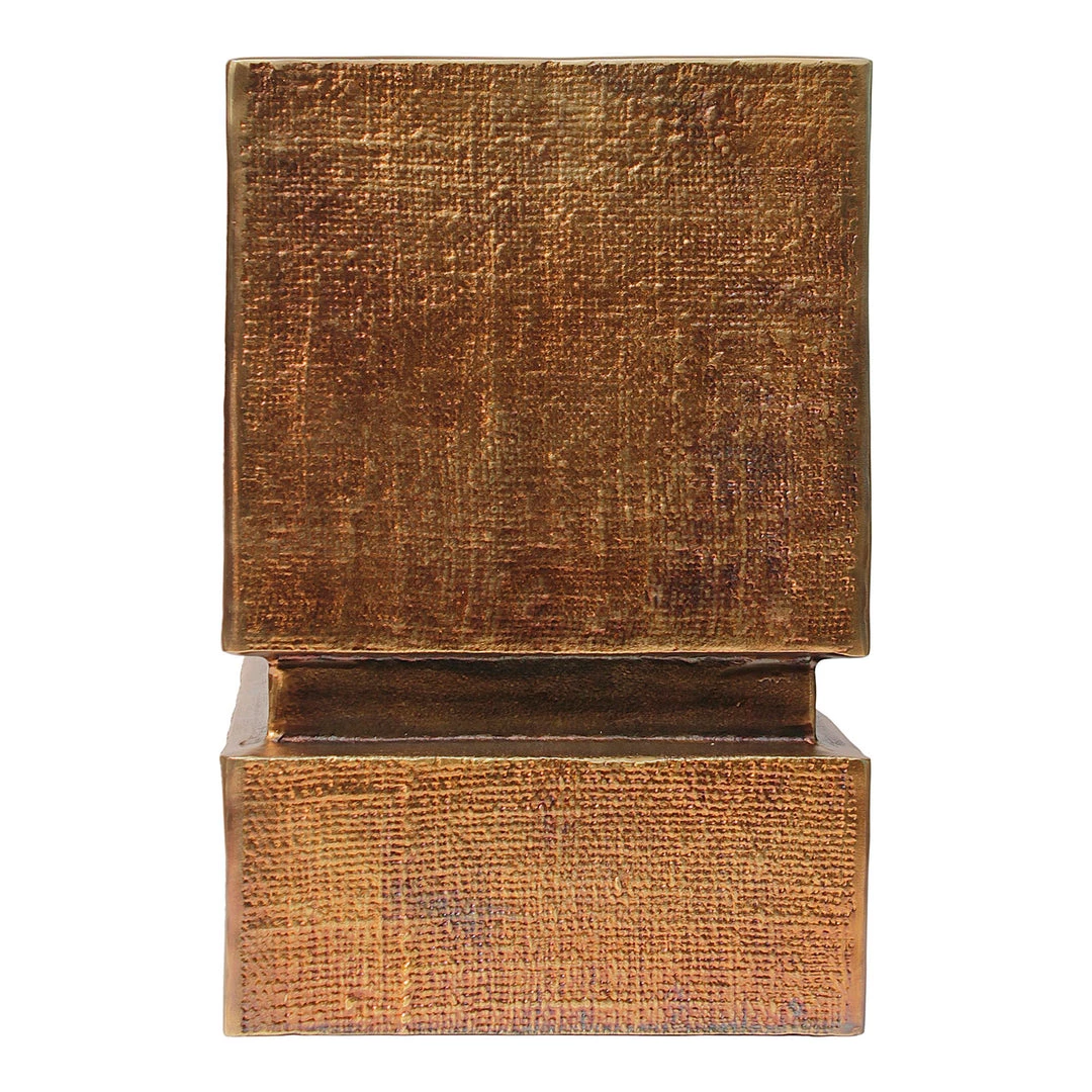 Moe's Home Collection Tables Flint Accent Table Brass 6 Moe's Home Collection Tables Flint Accent Table Brass