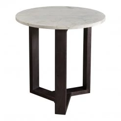 Moe's Home Collection Jinxx Side Table Charcoal Grey Tables
