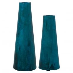 Uttermost Mambo Blue Vases, S/2 Table Decor