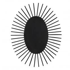 Uttermost Starstruck Black Oval Mirror Accessories