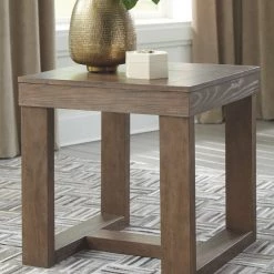 Ashley Furniture Tables Cariton - Gray - Square End Table 13 Ashley Furniture Tables Cariton - Gray - Square End Table