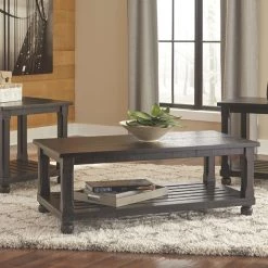 Ashley Furniture Mallacar - Black - Occasional Table Set (3/cn) 9 Ashley Furniture Mallacar - Black - Occasional Table Set (3/cn)